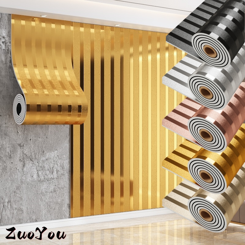 Luxury Gold Stripe Contact Pap - đánh giá và giá Luxury Lifestyle Wallpaper