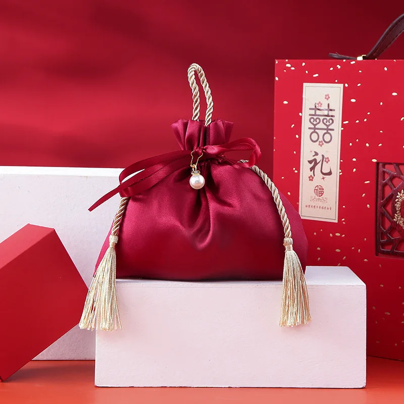 10PCS Luxury Packing Drawstrin - đánh giá và giá Velvet Jewelry Box