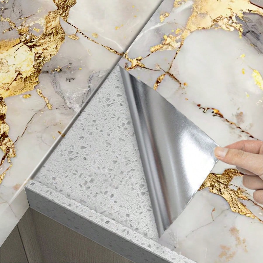 1roll Waterproof Marble Peel a - đánh giá và giá Luxury Lifestyle Wallpaper